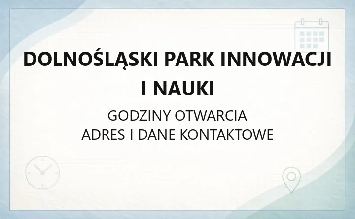 Dolnośląski Park Innowacji i Nauki - kontakt, najem powierzchni, szkolenia dronowe